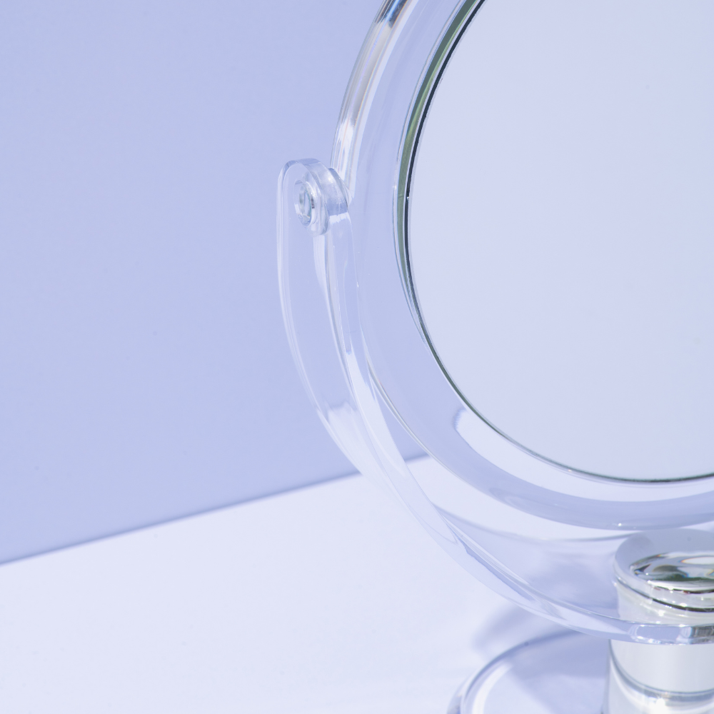 12X Acrylic Vanity Mirror - Clear