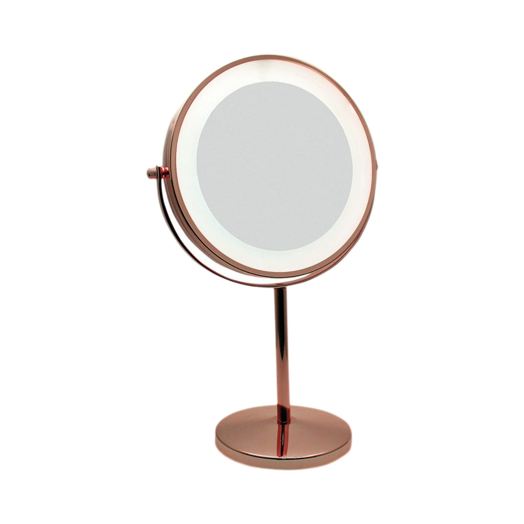 Danielle Rose Gold Double Sided Halo Light 5x Mag (Boxed)