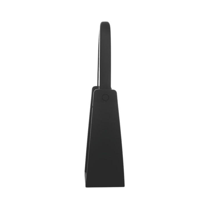 Danielle Soft Feel Black Oval Mirror 7x Mag