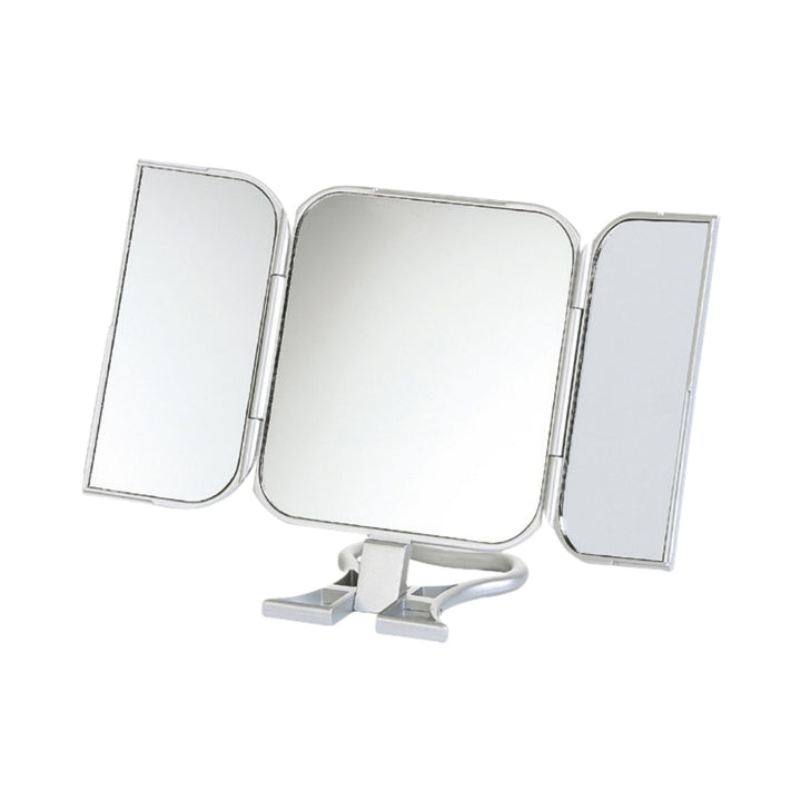 Danielle Folding Travel Mirror - Black True Image