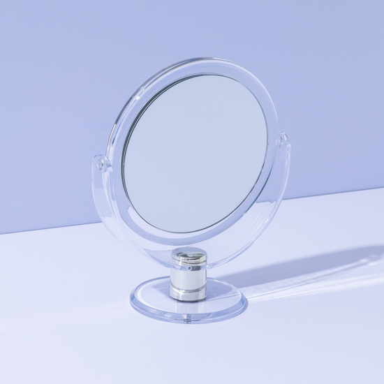 12X Acrylic Vanity Mirror - Clear