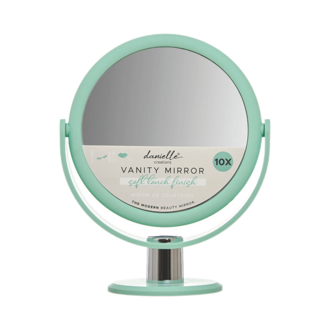 Danielle Seafoam Soft Touch Vanity Mirror x 10 Mag