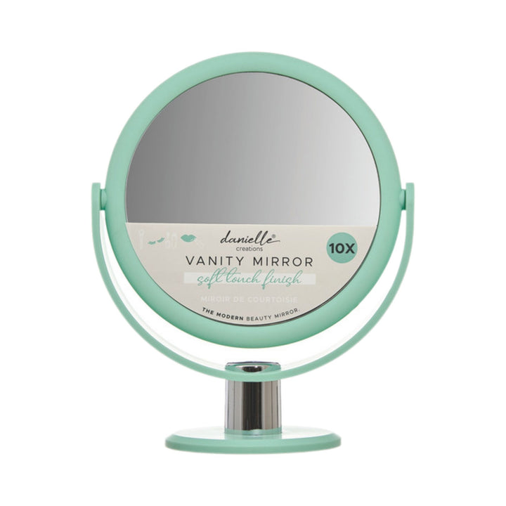 Danielle Seafoam Soft Touch Vanity Mirror x 10 Mag