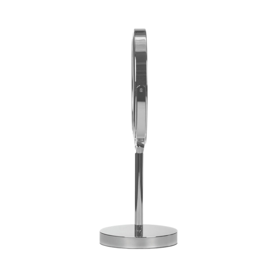Danielle Large Chrome Pencil Mirror  5x Mag