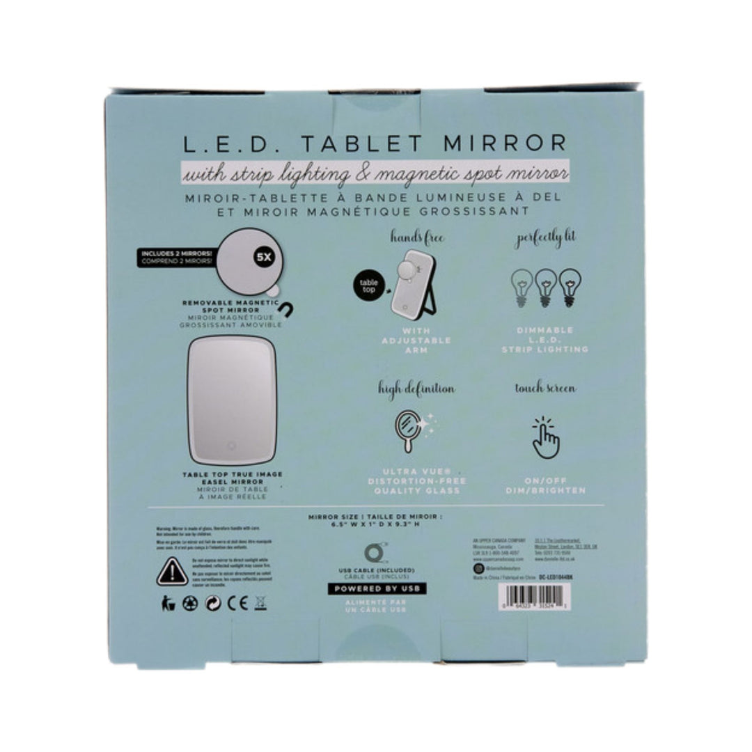Danielle LED Mirror with Magniciation Suction