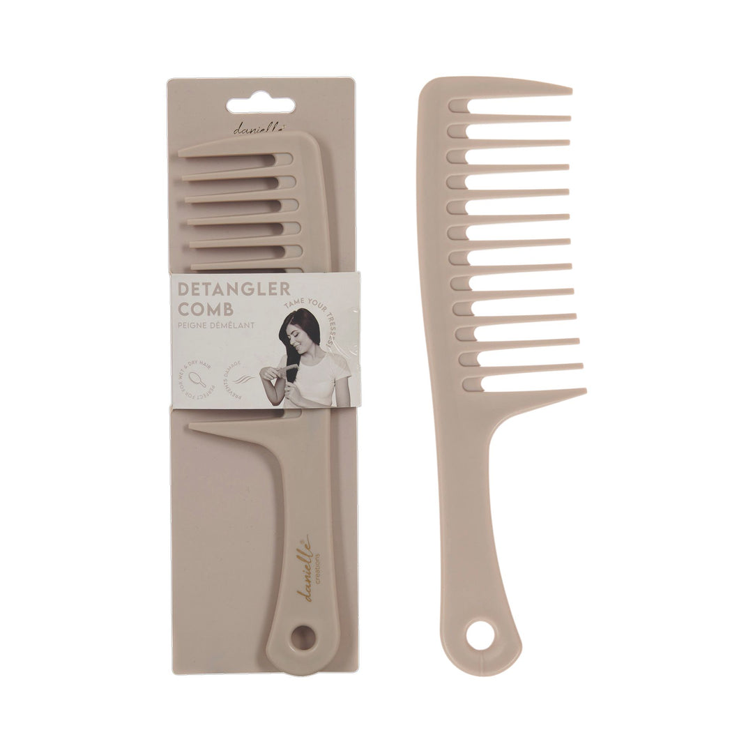 Taupe Detangler Comb