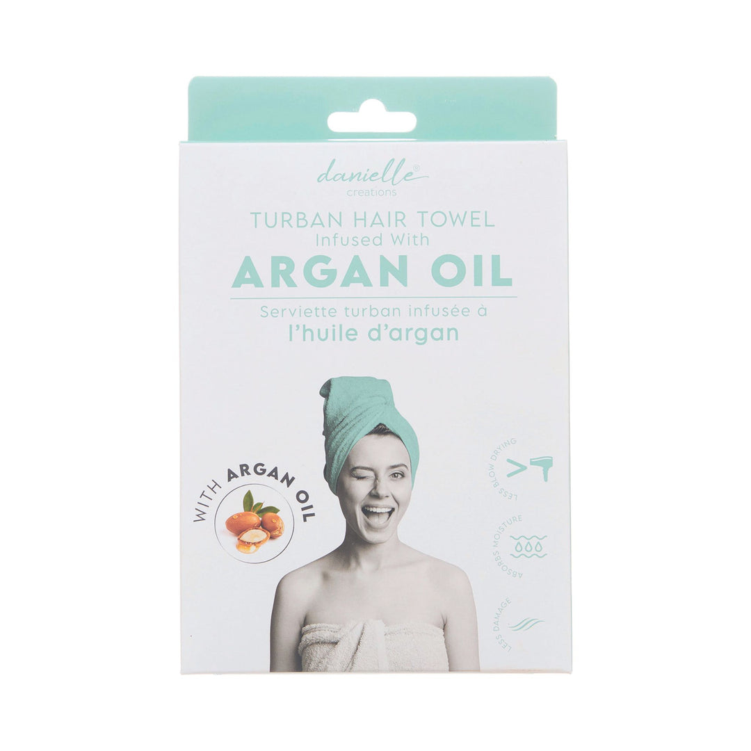 Argan Oil Infused Hair Drying Towel