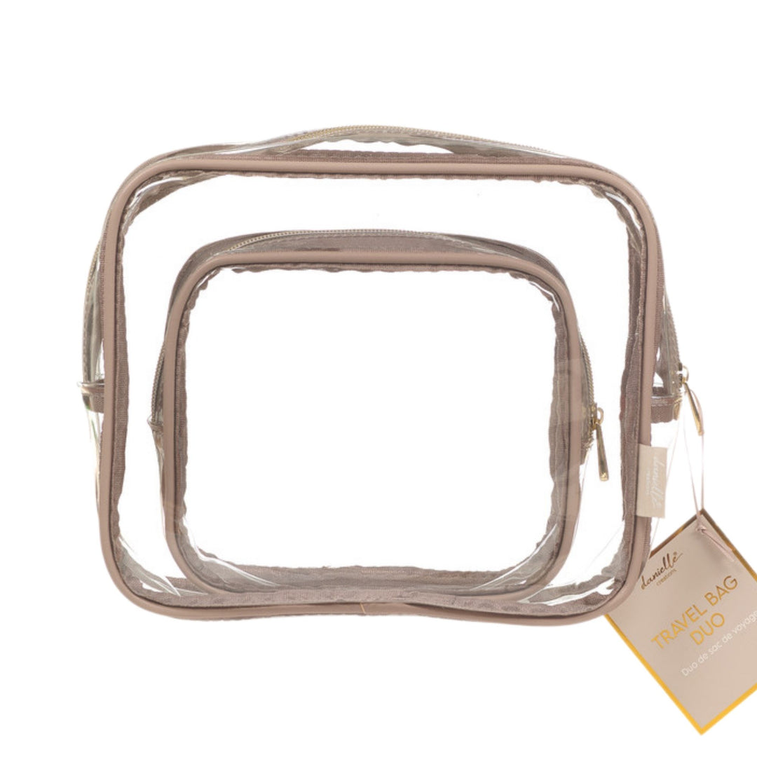 Danielle Simply Slouch Clear Travel Bag Duo