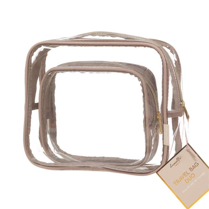 Danielle Simply Slouch Clear Travel Bag Duo