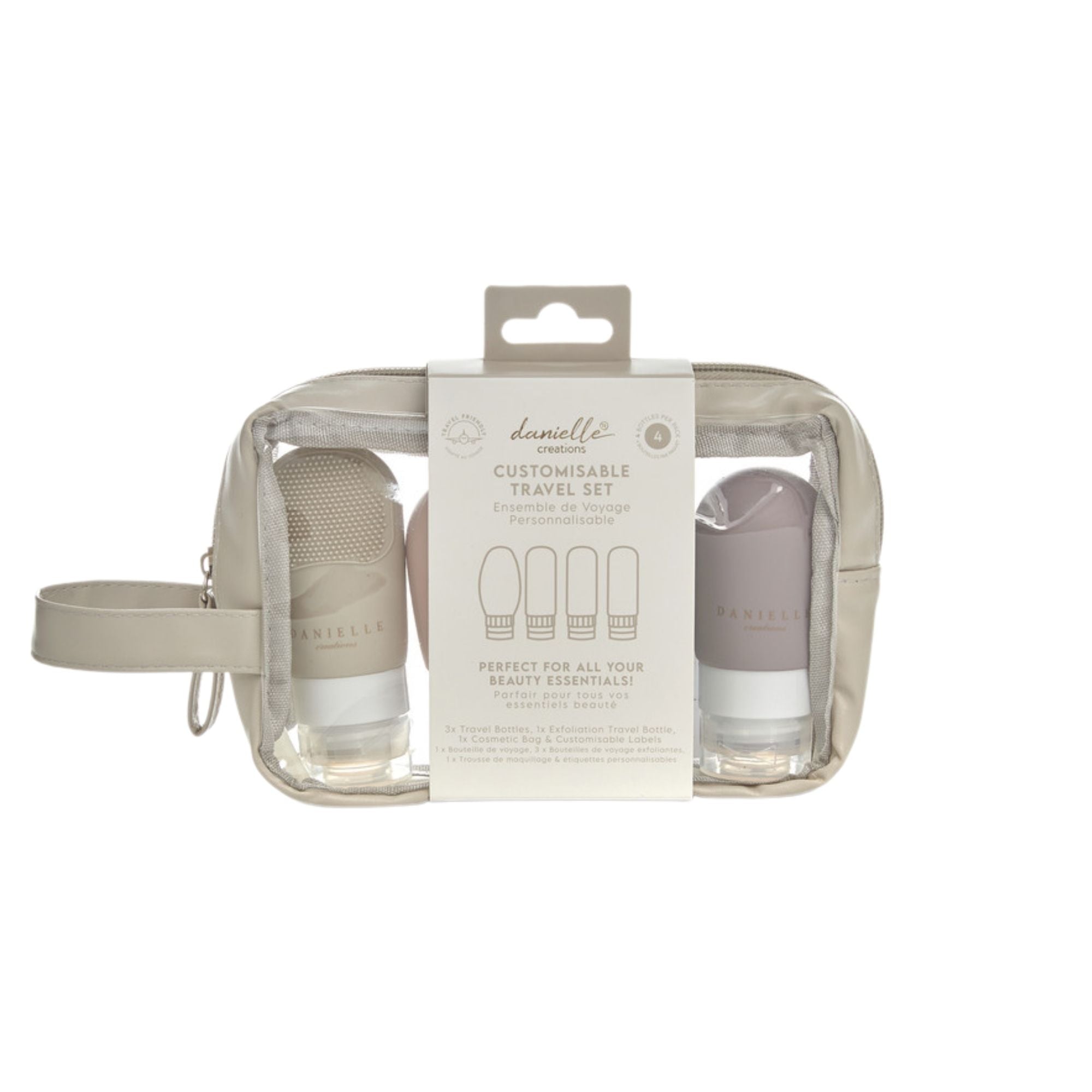 Customisable Travel Set with Stickers – Danielle Creations