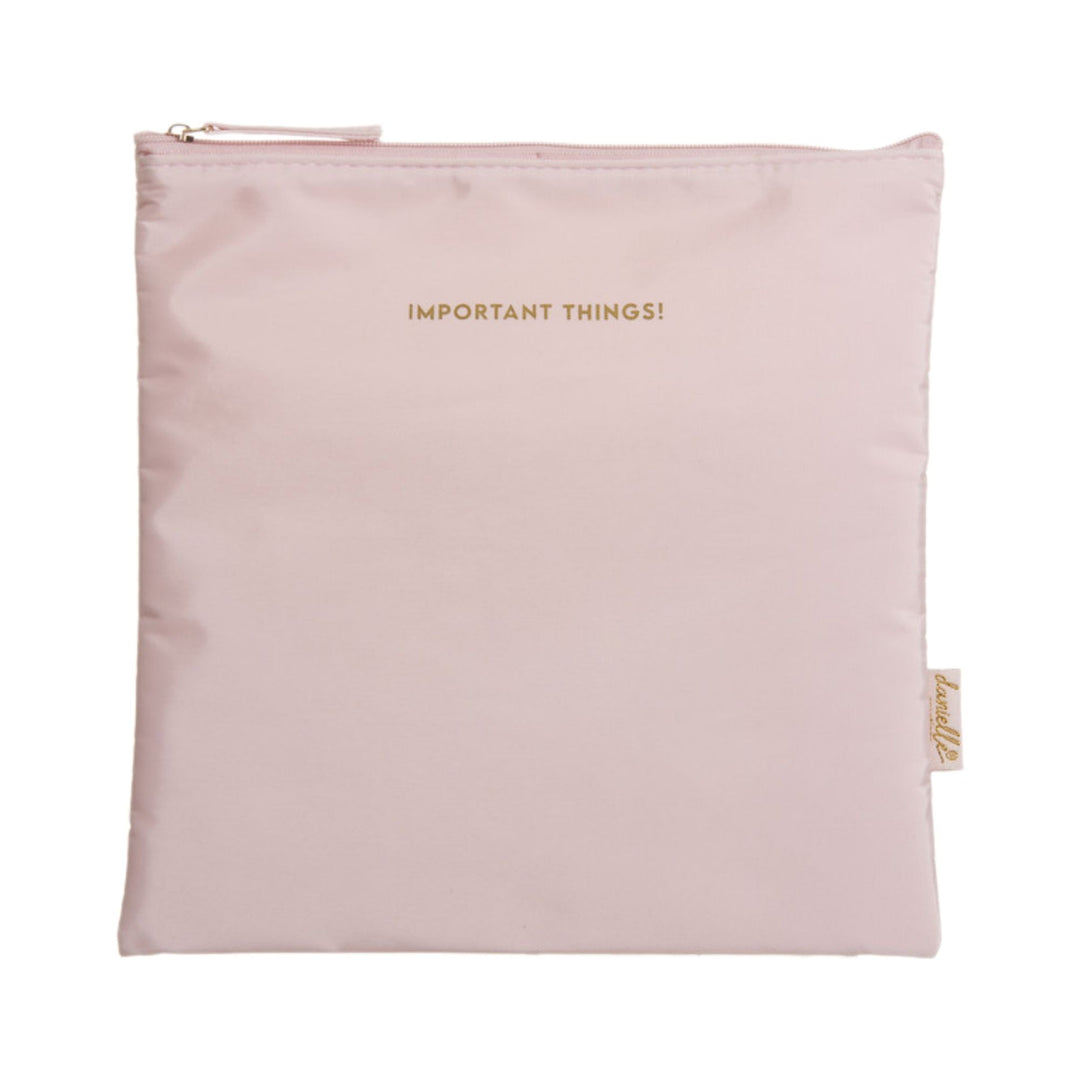 2 Pack Flat Cosmetic Pouches