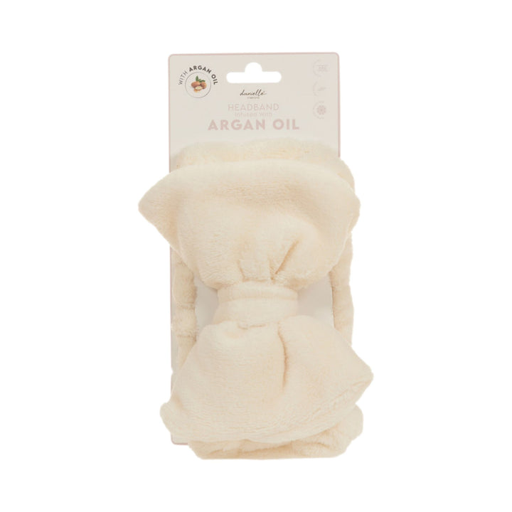 Danielle Cream Infused Headband - Argan Oil