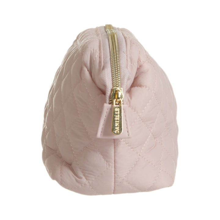 Slouch Quilted Cosmetic Bag - Pink