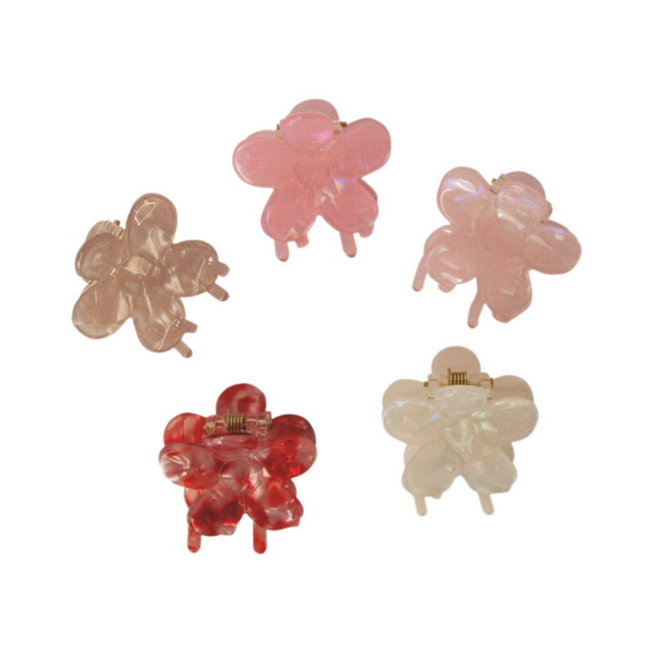 Danielle Creations Mini Claw Clip Flowers 5pc