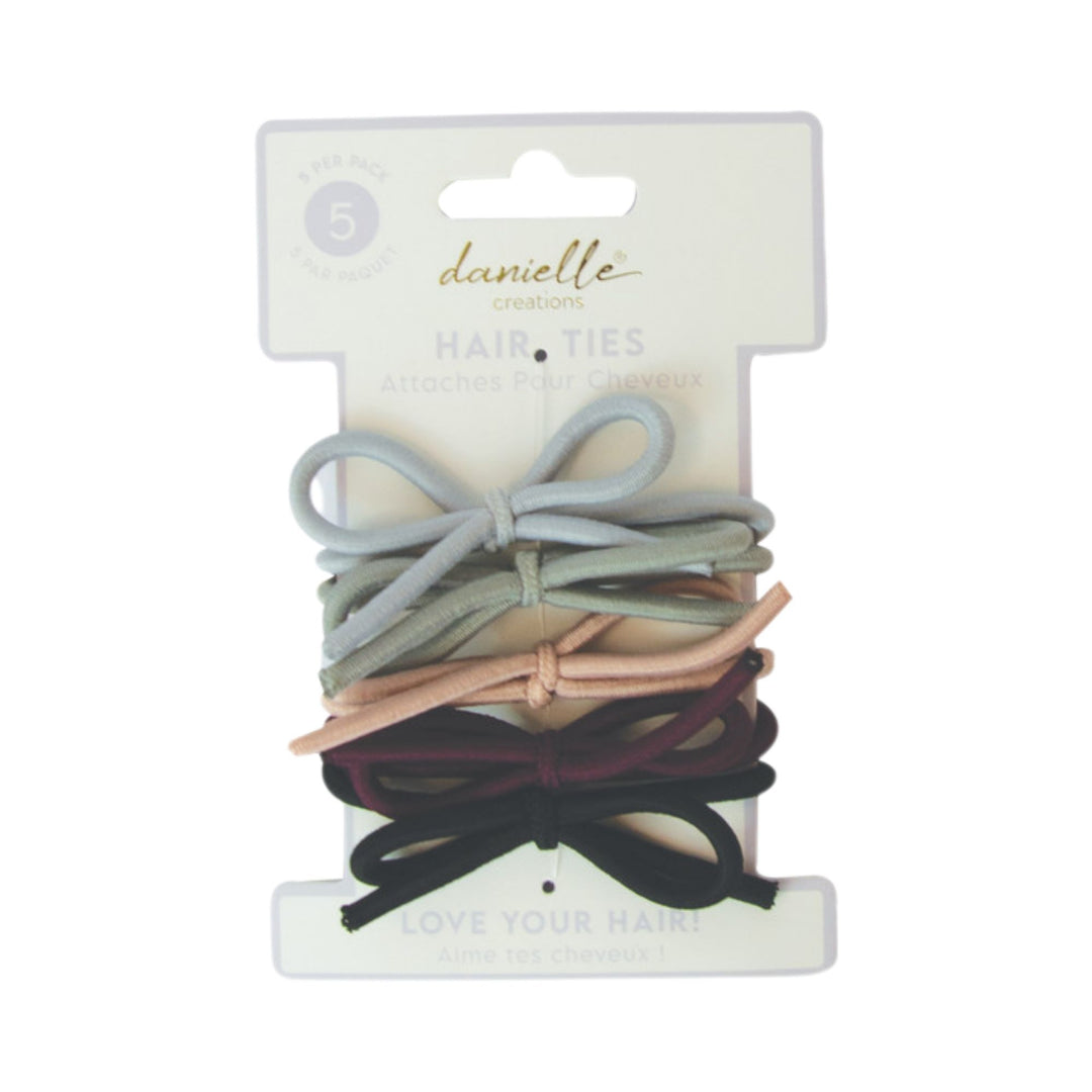 Danielle Creations Bow Hair Ties 5pc