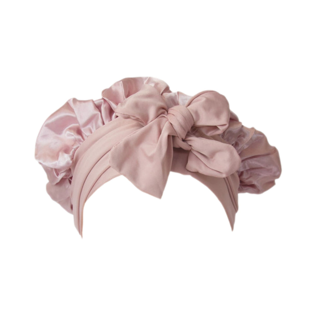 Danielle Creations Satin Bonnet - Pink