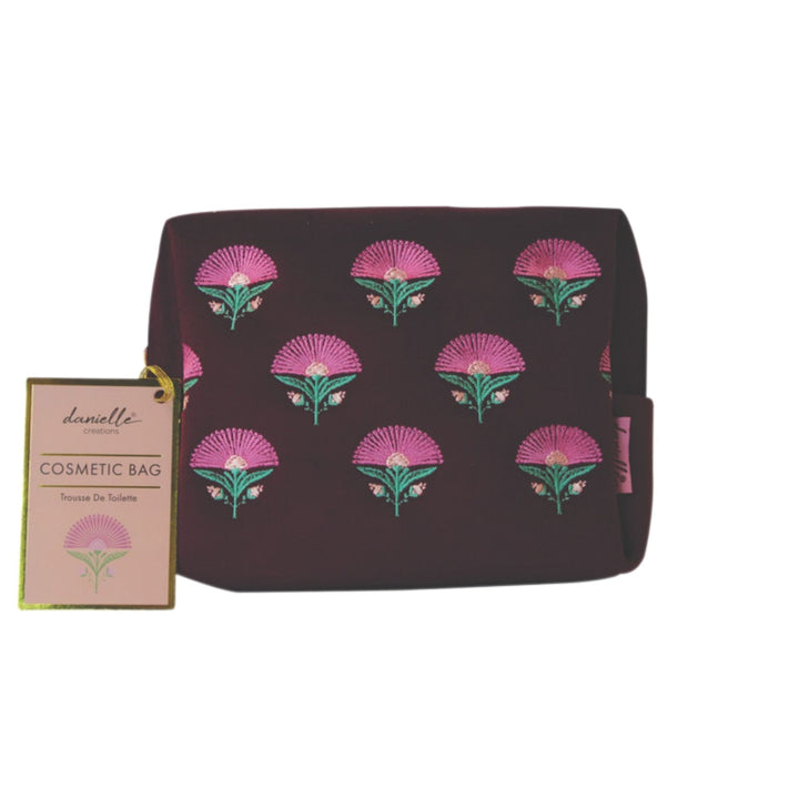 Danielle Creations Floral Cosmetic Bag - Small