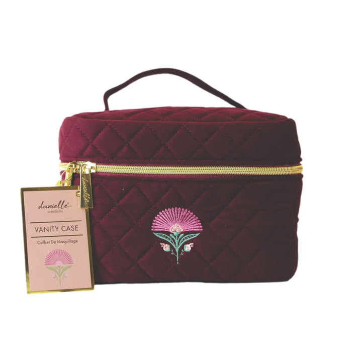 Danielle Creations Floral Vanity Case