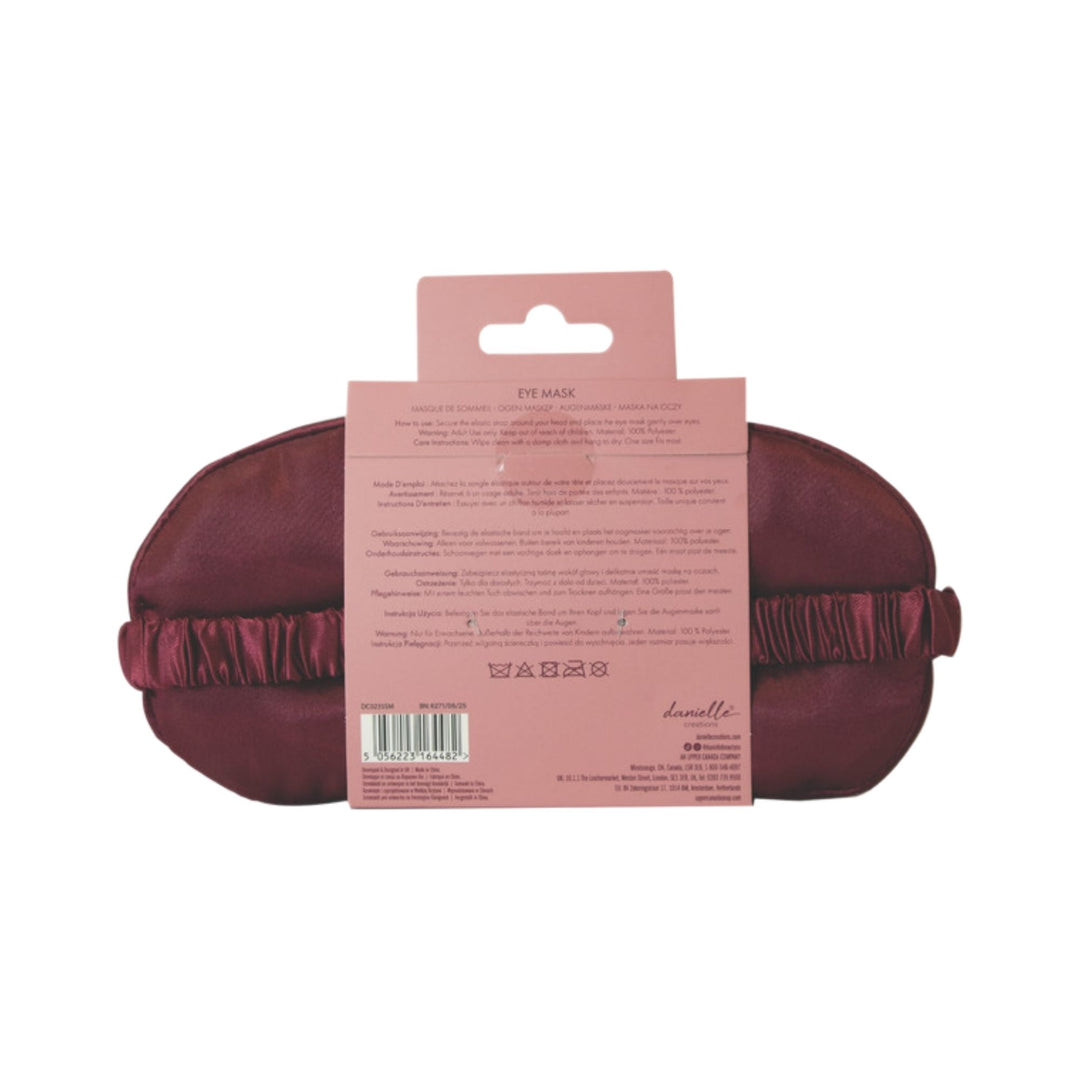 Danielle Creations Floral Satin Eye Mask