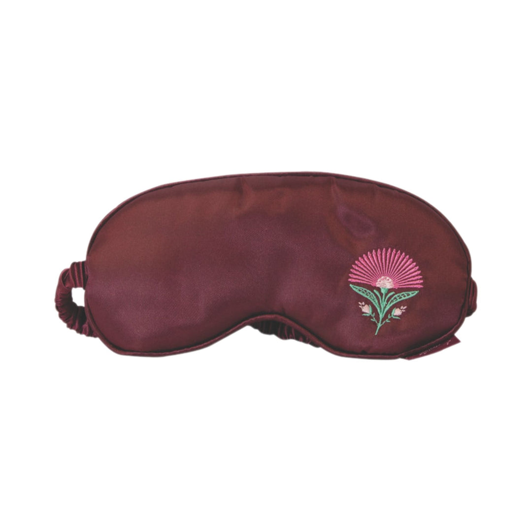 Danielle Creations Floral Satin Eye Mask