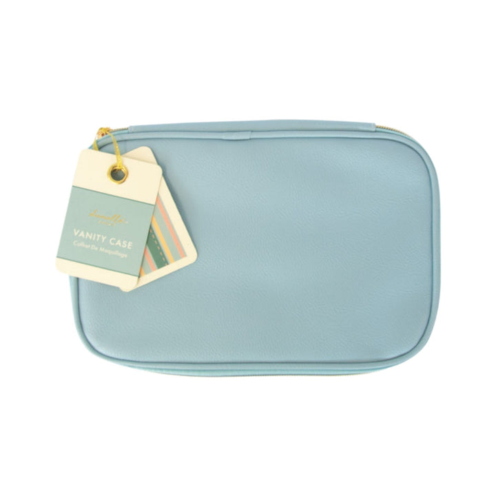 Danielle Creations Double Zip Stripe Vanity Case