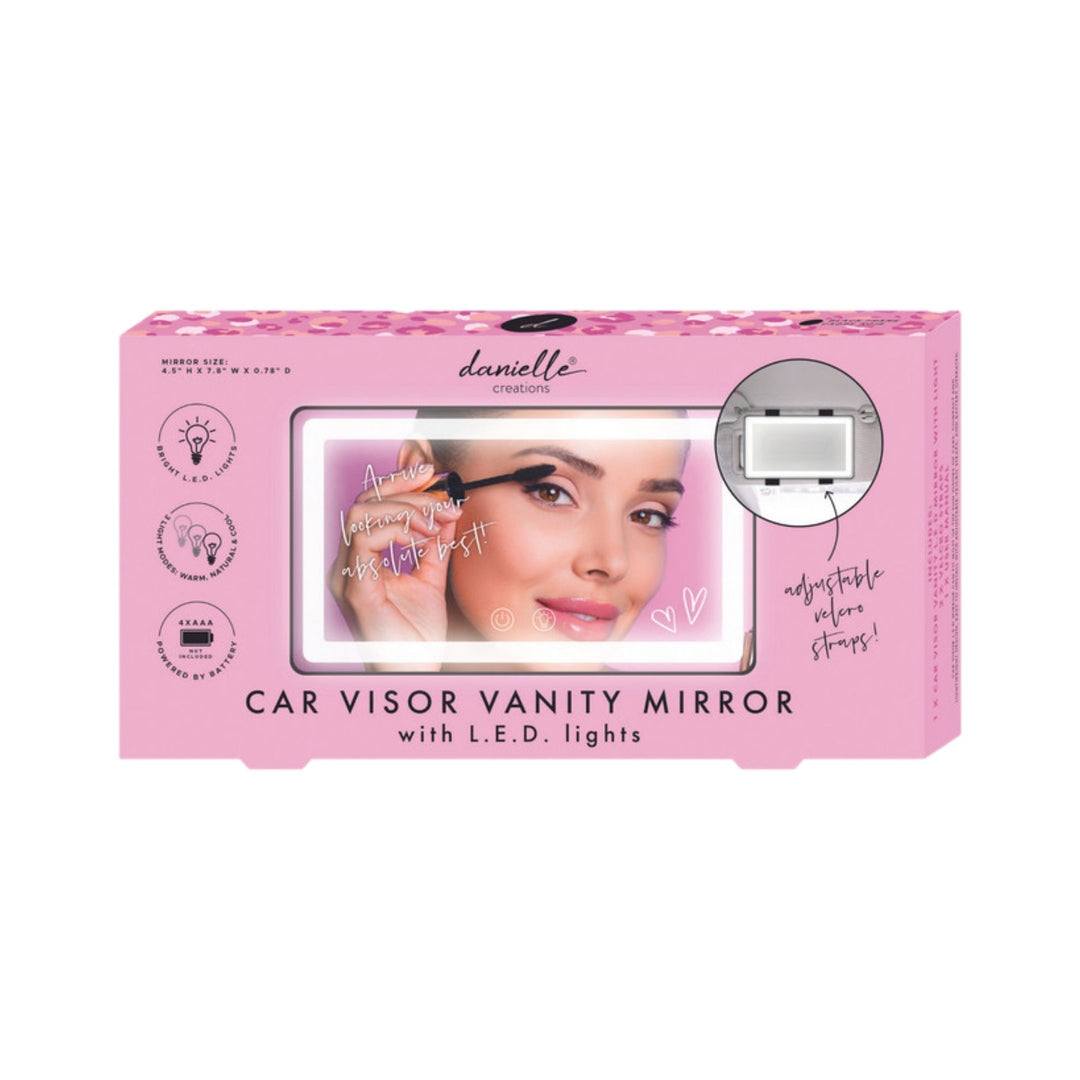 Danielle Creations L.E.D Visor Vanity Mirror