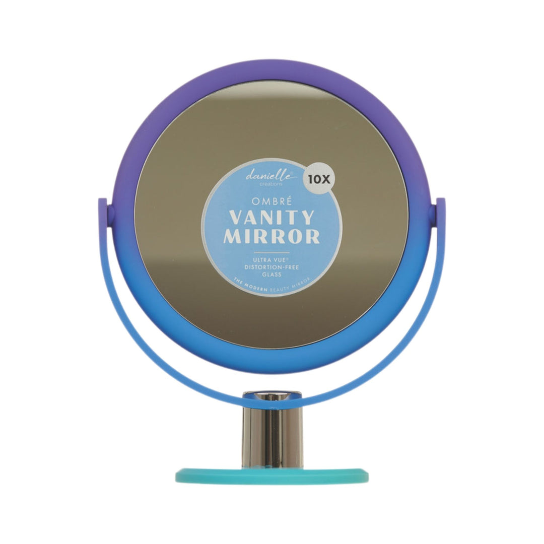 Danielle Soft Touch Vanity Mirror Blue Ombre 10x Mag
