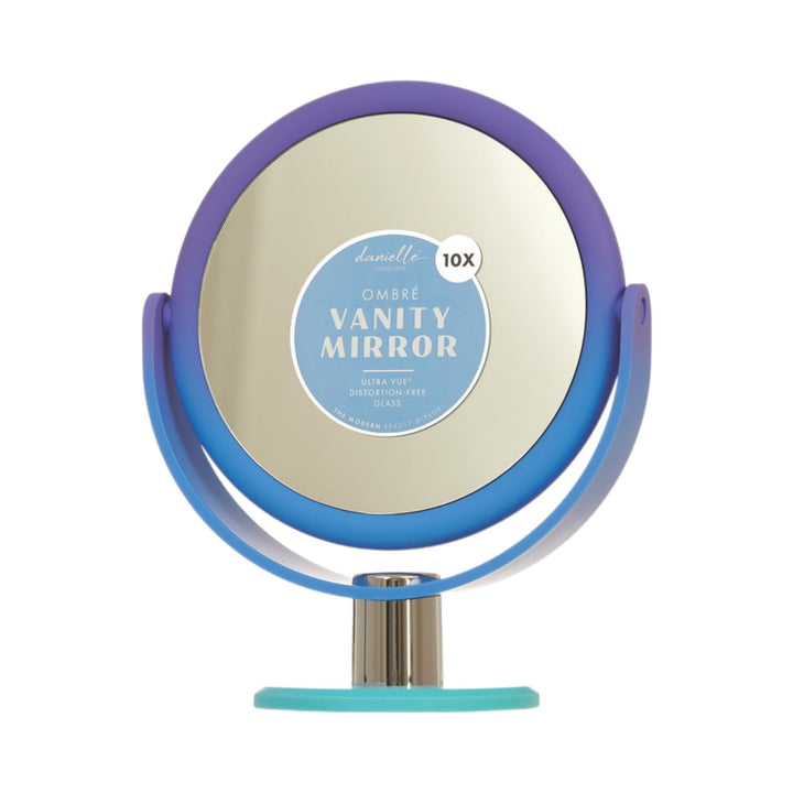 Danielle Soft Touch Vanity Mirror Blue Ombre 10x Mag