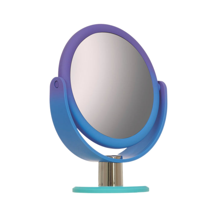 Danielle Soft Touch Vanity Mirror Blue Ombre 10x Mag