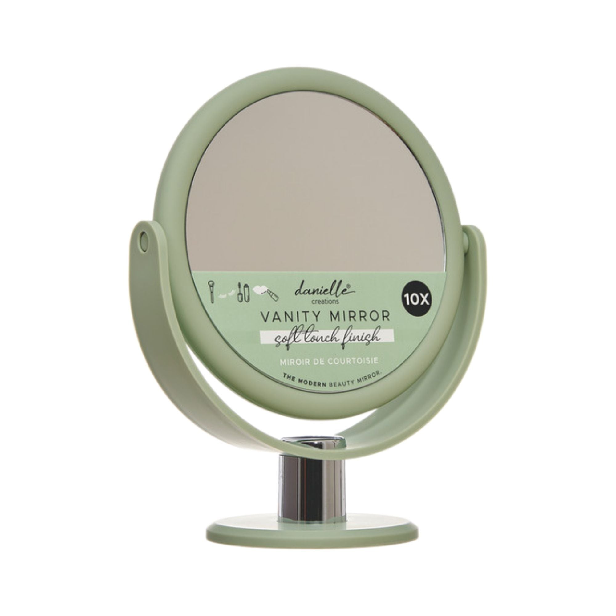 DAISY Vanity Case (Rich Gray)ほぼ未使用 Danielle 1X/10X Soft Touch Vanity Mirror - Sage Green – Danielle