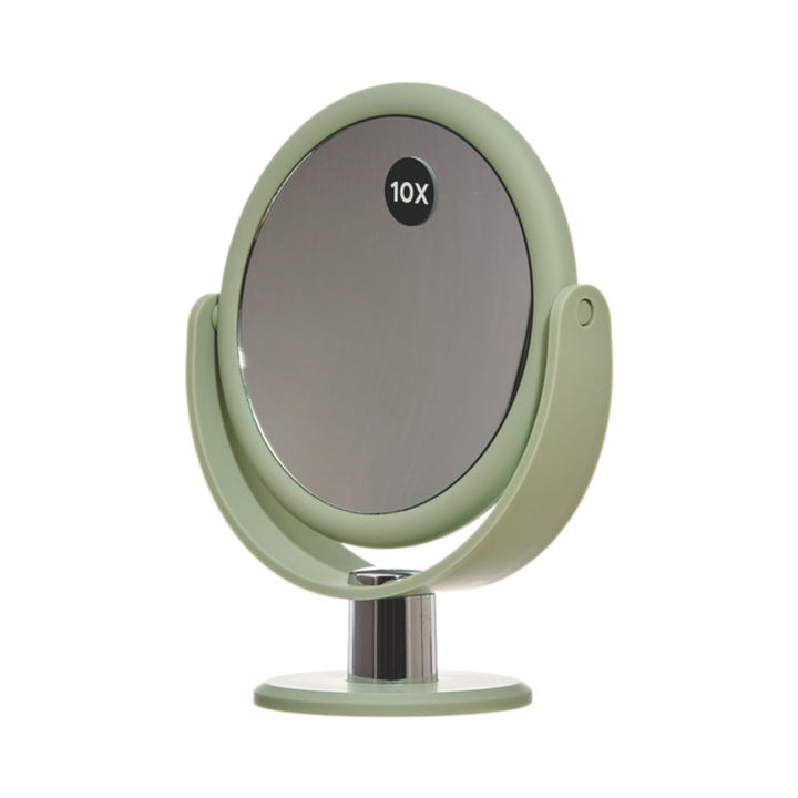 Danielle 1X/10X Soft Touch Vanity Mirror - Sage Green