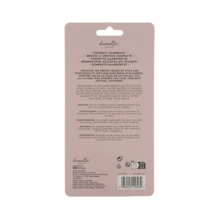 DC Compact Hairbrush with Mirror
