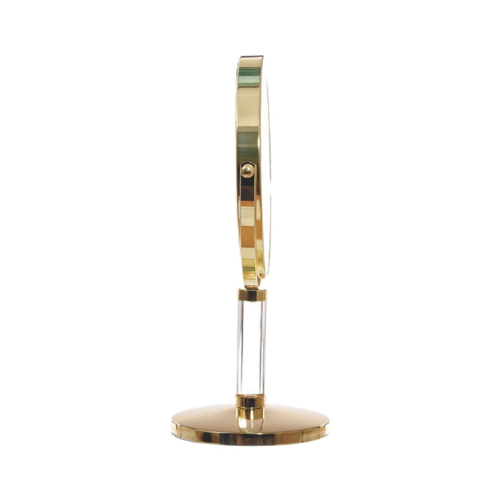 Danielle Gold Mirror with Enamel 1x/5x Mag