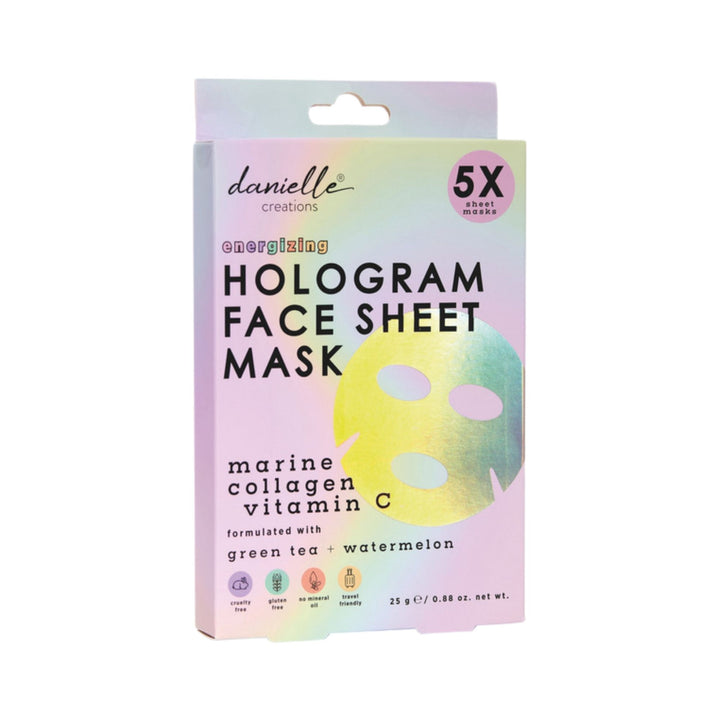 5pc Face Mask - Hologram