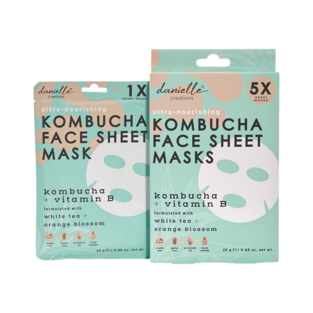 5pc Face Mask - Kombucha