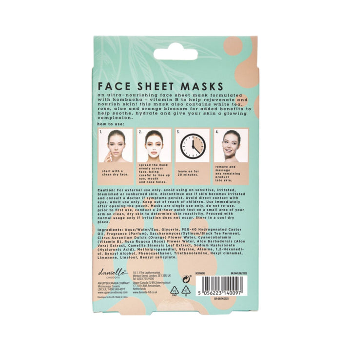 5pc Face Mask - Kombucha