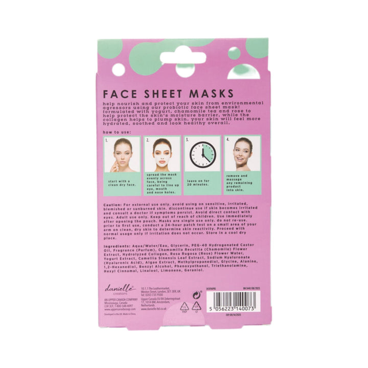 5pc Face Mask - Probiotic