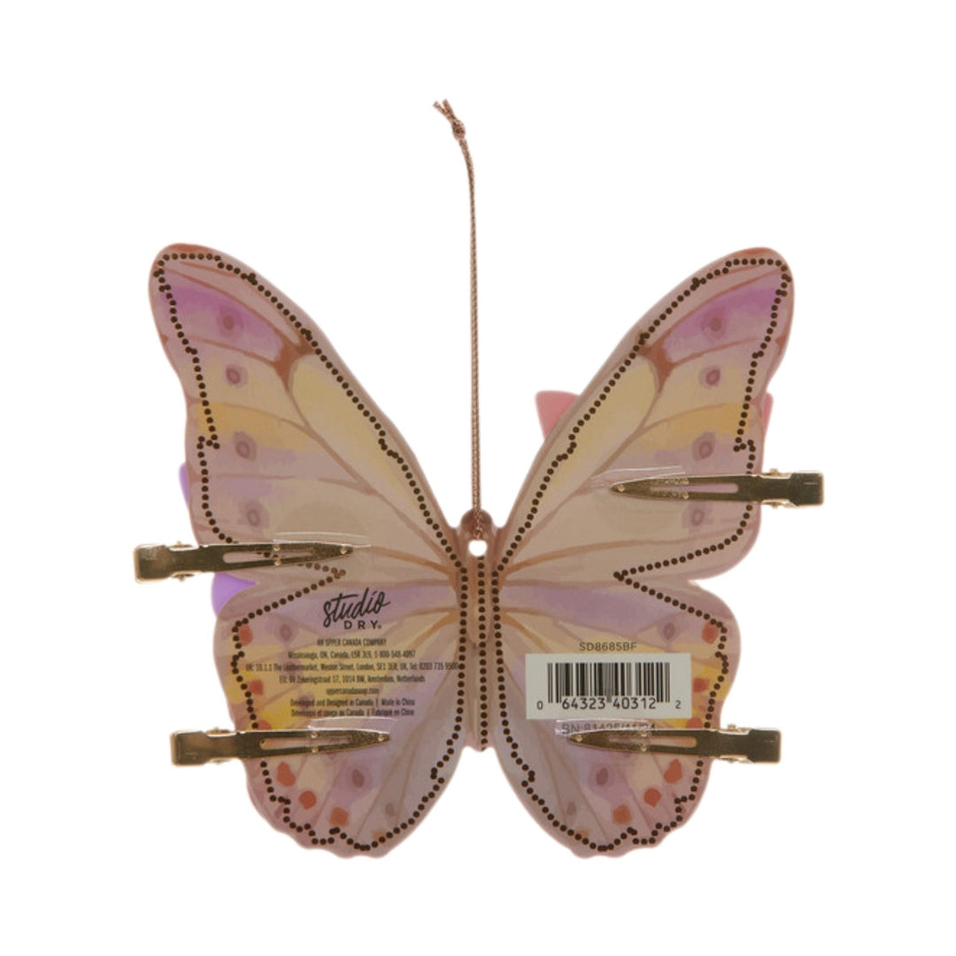 Danielle Butterfly Creaseless Hair Clips 4pc
