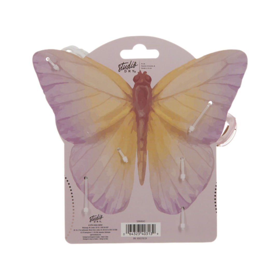 Danielle Butterfly Claw Clip Set 4pc